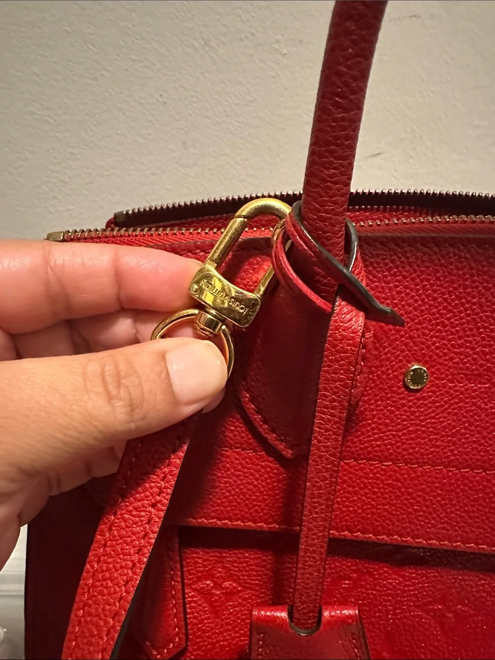 LOUIS VUITTON MONOGRAM EMPREINTE PONT NEUF MM